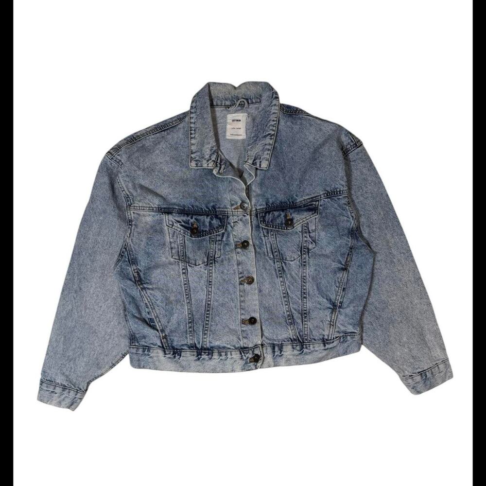 Cotton on blue denim‎ jacket